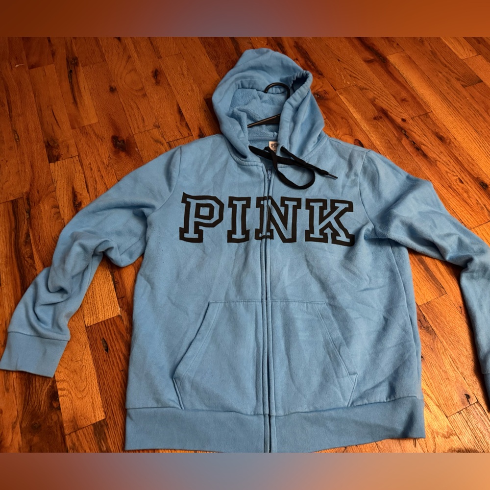 PINK Victoria's Secret‎ Teal Hoodie